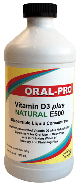 ORAL PRO™ Vitamin D3 Plus NATURAL E500 32o