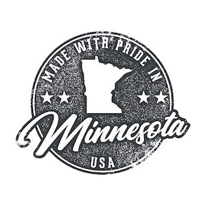 Made with Pride in Minnesota USA logo